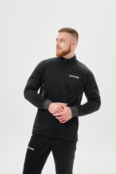 Тренировочная куртка Nordski Core Black/Grey NSM657224
