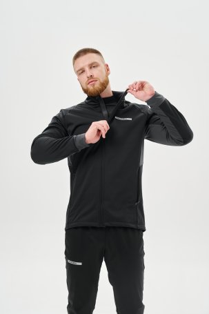 Тренировочная куртка Nordski Core Black/Grey NSM657224