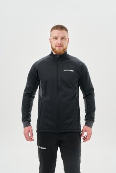 Тренировочная куртка Nordski Core Black/Grey NSM657224