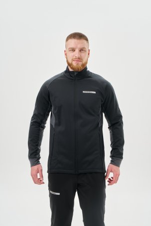 Тренировочная куртка Nordski Core Black/Grey NSM657224