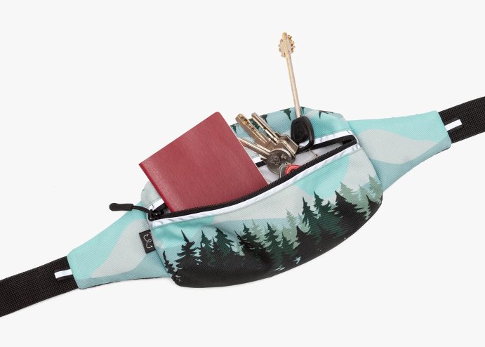 Сумка Enklepp Marathon Waist Bag (gray forest)