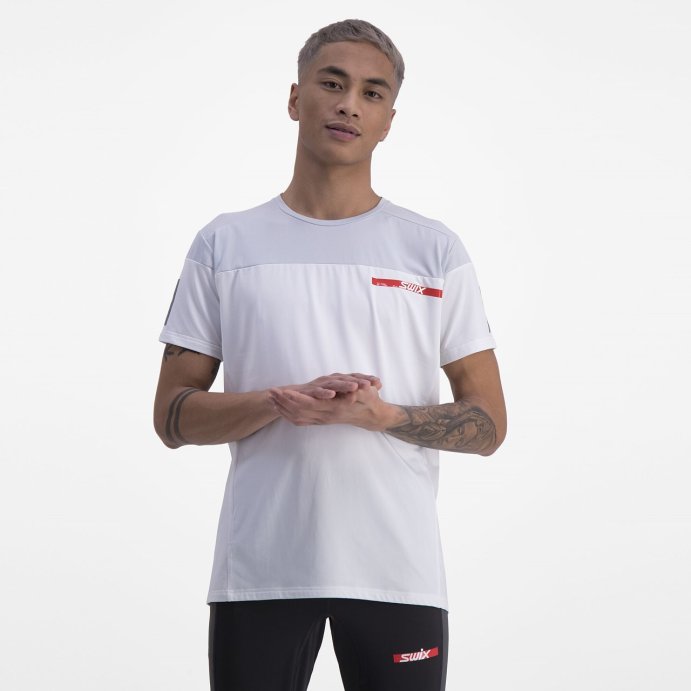 Футболка SWIX Carbon муж белый 40861/00000 в Твери