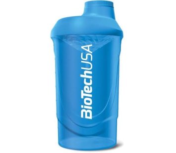 Шейкер BioTechUSA Shaker Wave 600 ml blue