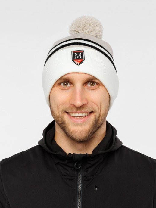 Шапка Moax Blizzard 23631M/11000 черный/серый 58