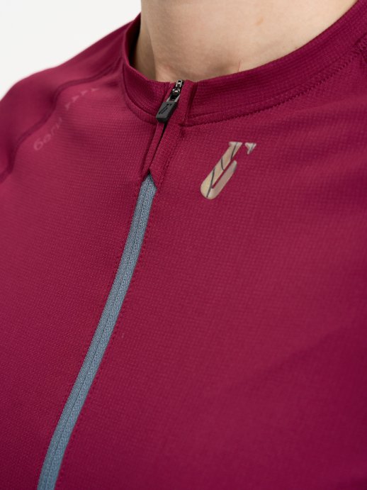 Футболка Bivium &quot;Пульс&quot; жен. бордов.