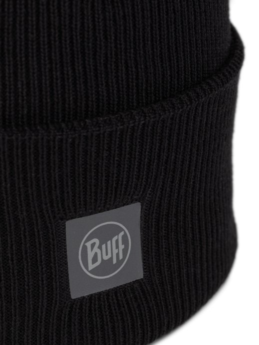Шапка Buff Crossknit Hat Solid Black 132891.999.10.00