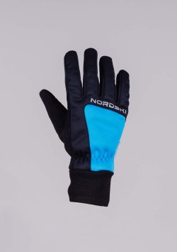 Перчатки Nordski Jr.Arctic Black/Blue NSJ356170