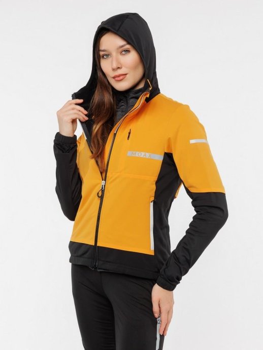 Куртка с капюшоном Moax Dickson Wind жен. MX314220/58000 абрикос