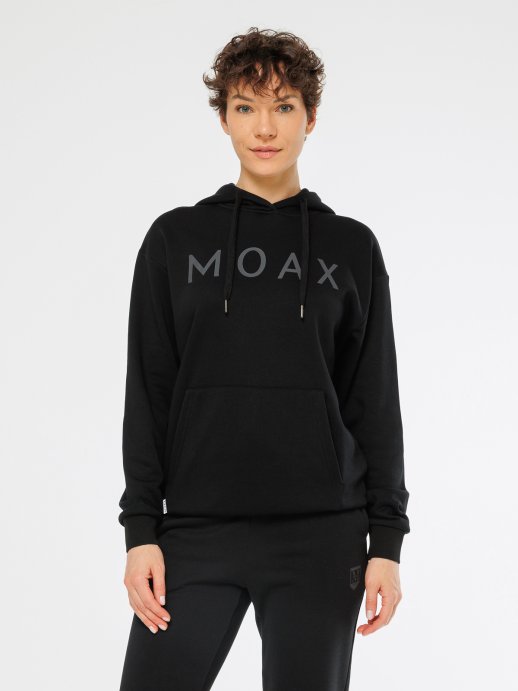 Толстовка Moax Logo Terry унисекс MX214542/10000 черный