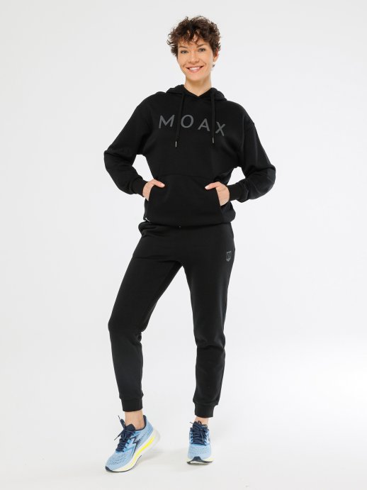 Толстовка Moax Logo Terry унисекс MX214542/10000 черный