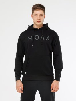 Толстовка Moax Logo Terry унисекс MX214542/10000 черный