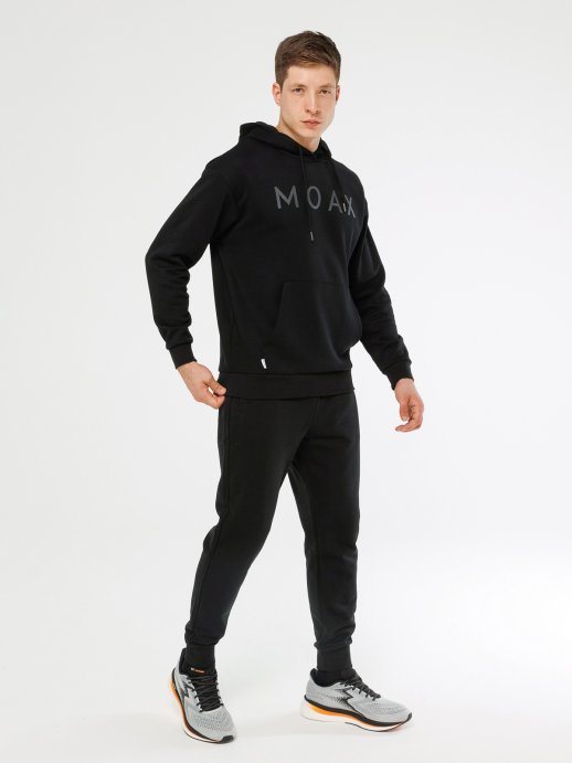 Толстовка Moax Logo Terry унисекс MX214542/10000 черный