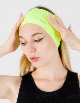 Повязка на голову POWERUP light GREEN