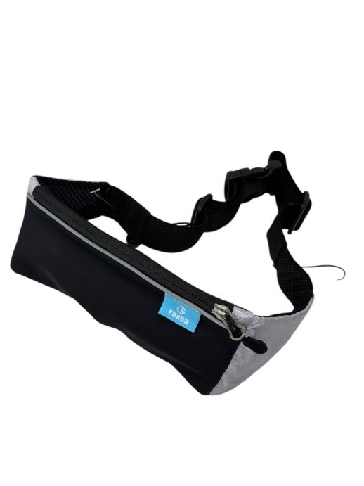 Поясная сумка FOXO3 эластичная серая