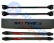 Лыжероллеры SKI TIME CL70-50 Long Carbon NEW Black/Red 830 (2,75)