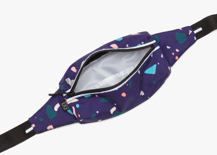 Сумка Enklepp Marathon Waist Bag (purple terrazzo)
