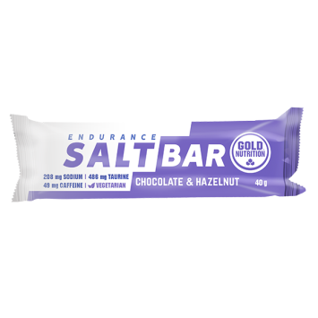 Батончик солевой энергетический ENDURANCE SALT Gold Nutrition 40гр (шоколад-лесной орех)