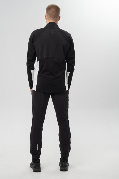 Костюм тренировочный Nordski Race Black/White NSM666112/NSM644100