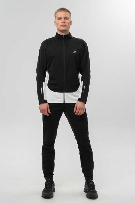 Костюм тренировочный Nordski Race Black/White NSM666112/NSM644100