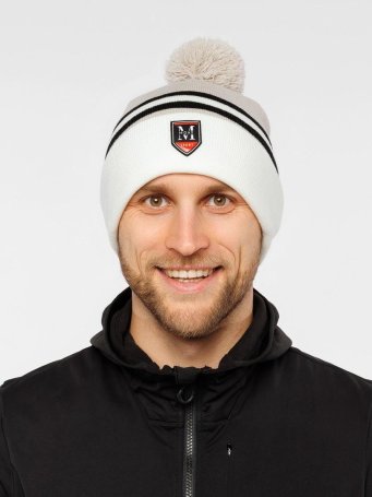 Шапка Moax Blizzard 23631M/11000 черный/серый 56