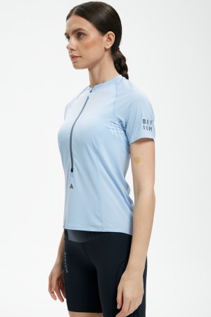 Футболка Bivium &quot;Пульс&quot; жен. голуб.