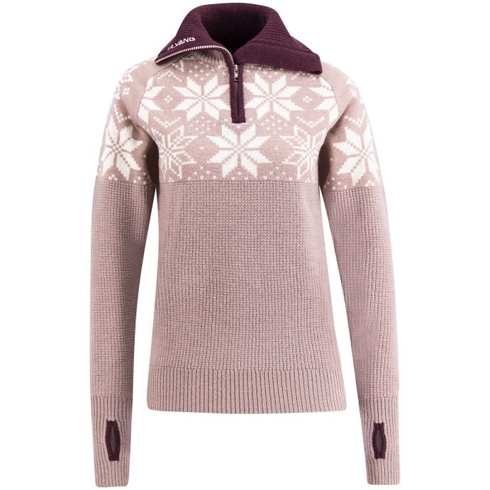 Свитер ULVANG Rav Kiby жен. 77316/80651 роза/инжир в Твери