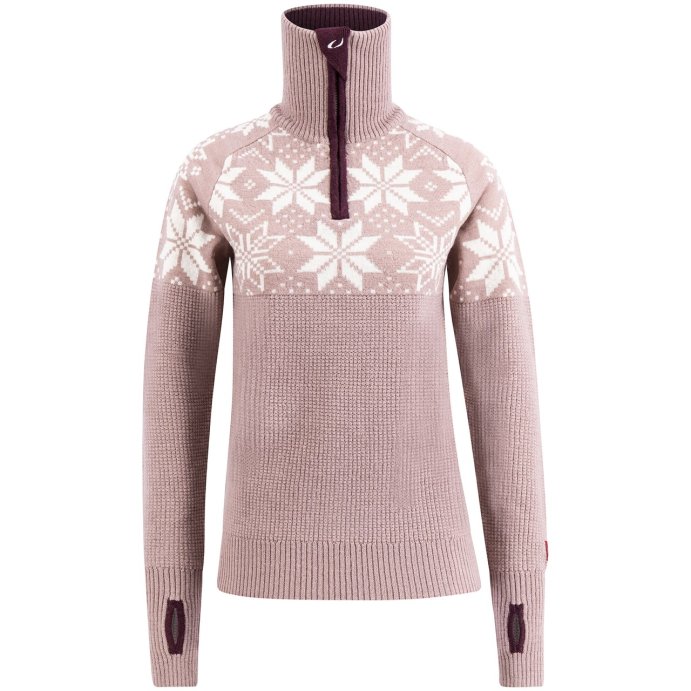 Свитер ULVANG Rav Kiby жен. 77316/80651 роза/инжир в Твери