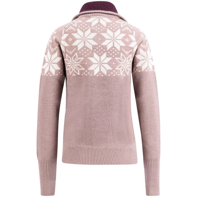 Свитер ULVANG Rav Kiby жен. 77316/80651 роза/инжир в Твери