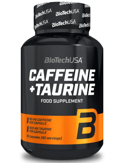 Кофеин + Таурин / Caffein + taurine 60капс. BioTech