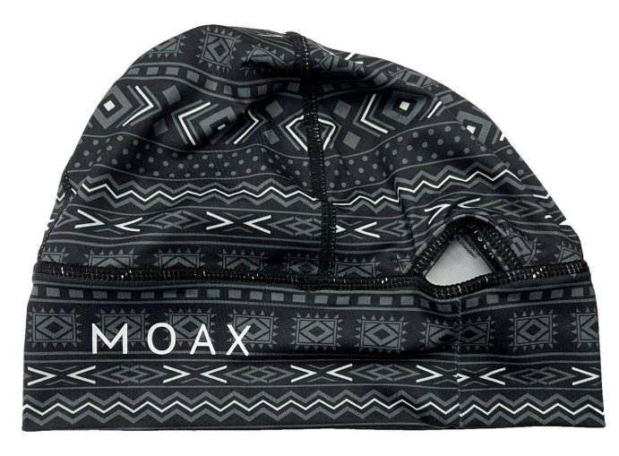 Шапка MOAX Tista Pony Tail с отверст. жен. SW46804/10000P черный принт OS в Твери