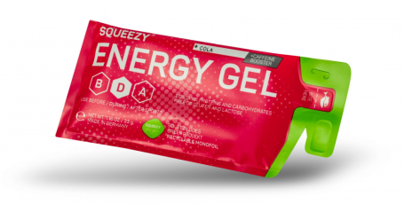 Гель энергетический с кофеином ENERGY SUPER Gel squeezy 33гр. лимон