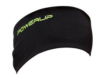 Повязка на голову POWERUP черн.сала LOGO