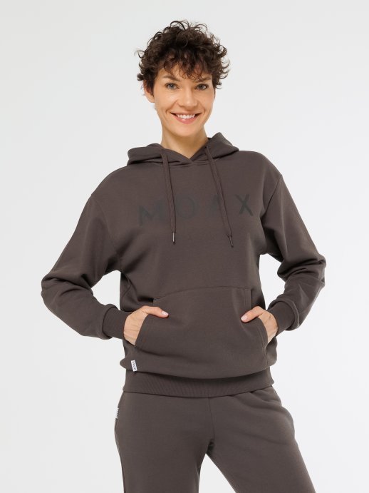 Толстовка Moax Logo Terry унисекс MX214542/11900 коричневый