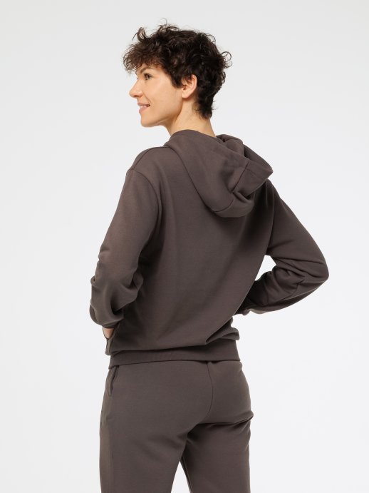 Толстовка Moax Logo Terry унисекс MX214542/11900 коричневый