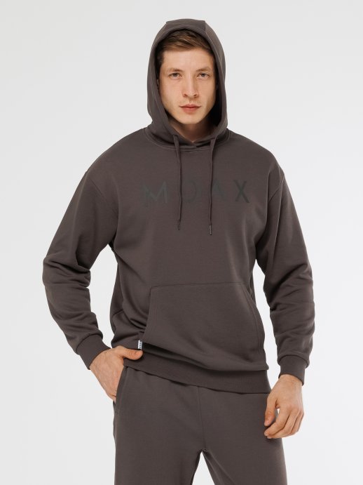 Толстовка Moax Logo Terry унисекс MX214542/11900 коричневый