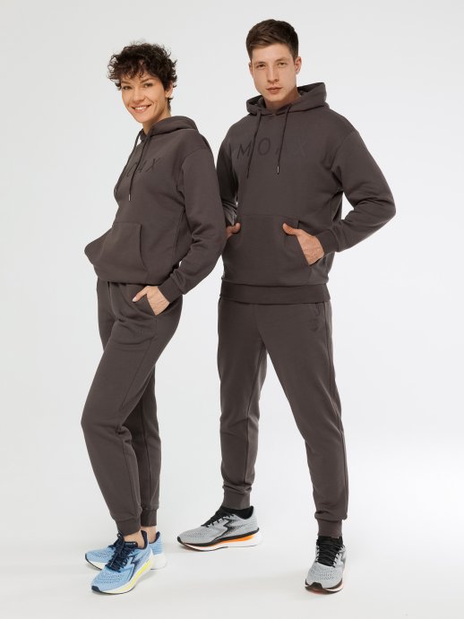 Толстовка Moax Logo Terry унисекс MX214542/11900 коричневый
