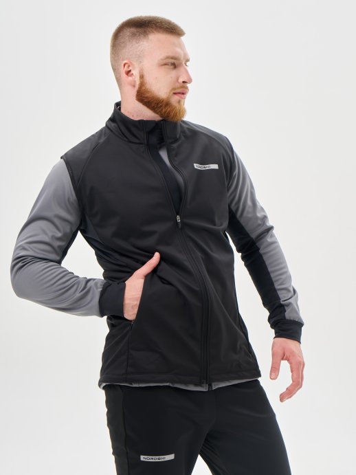Жилет тренировочный Nordski Core Black NSM660100