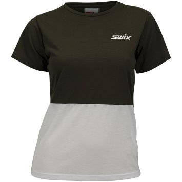Футболка SWIX Motion Adventure жен. темн. олива 40936/48000