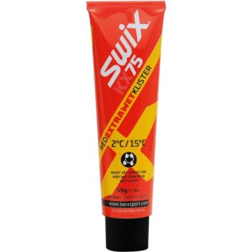 Клистер SWIX KX75 Red Extra Wet  со скребком +2C/+15C