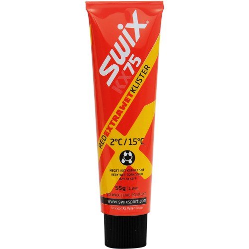 Клистер SWIX KX75 Red Extra Wet  со скребком +2C/+15C в Твери