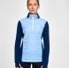 Свитер Bjorn Daehlie 2020-21 Half Zip Comfy for women Cashmere Blue 332025_23515 в Твери