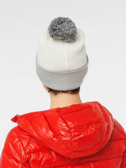 Шапка Moax Club 23632M/00020 белый/серый OS