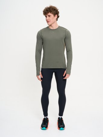 Лонгслив Bivium &quot;Путь&quot; муж. зелен.