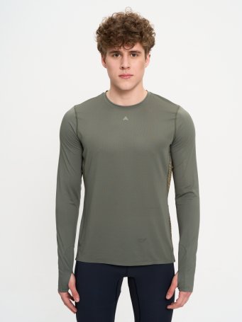 Лонгслив Bivium &quot;Путь&quot; муж. зелен.