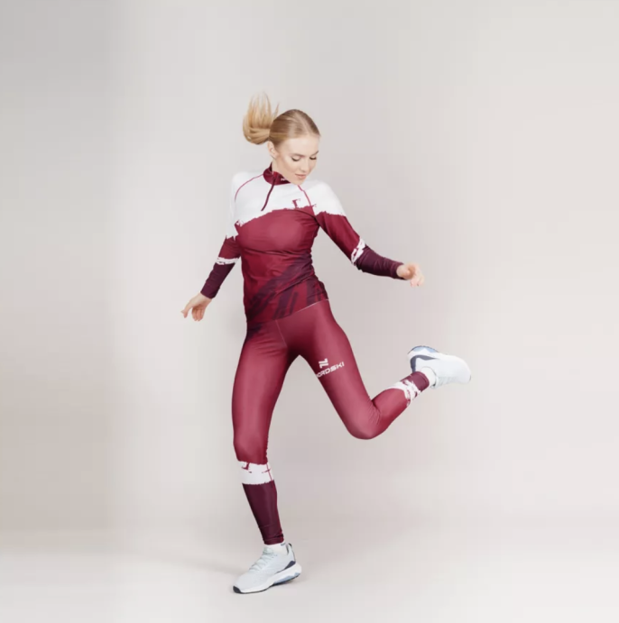 Гоночный костюм Nordski Premium Wine/White NSV433054