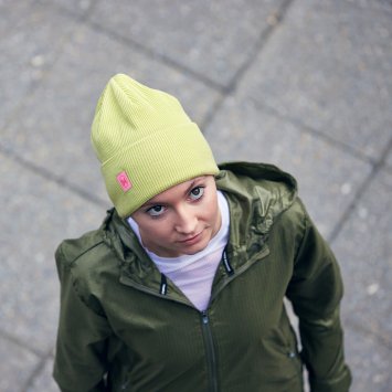 Шапка Buff Crossknit Hat Solid Sheen Yellow 132891.109.10.00