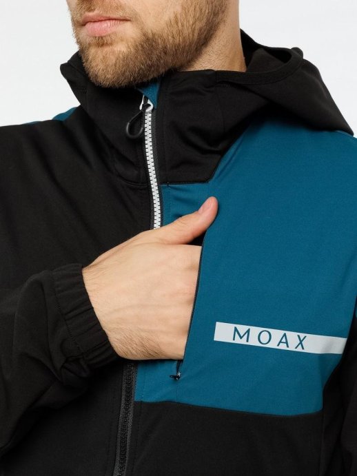 Куртка с капюшоном Moax Dickson Wind муж. MX314221/79004 изумрудный