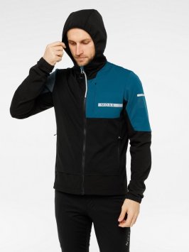 Куртка с капюшоном Moax Dickson Wind муж. MX314221/79004 изумрудный