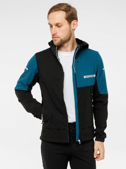 Куртка с капюшоном Moax Dickson Wind муж. MX314221/79004 изумрудный