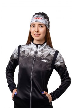 Шапка KV+ TORNADO черный\серый, 22A16.S.110